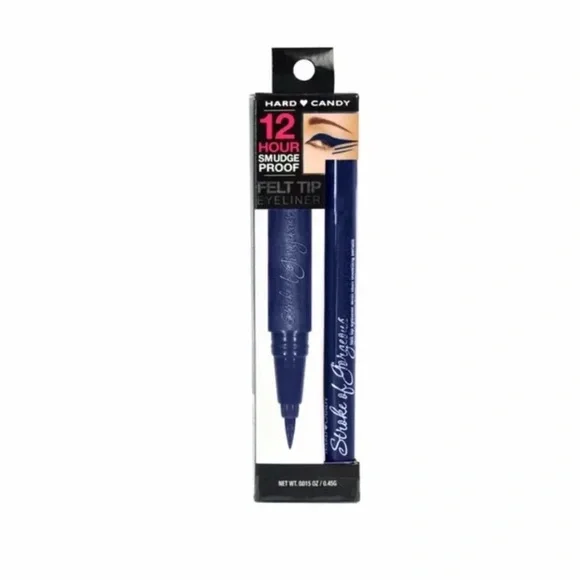 New Hard Candy Felt Tip Eyeliner “Little Black Dress” 12 Hour Smudge Proof - Picture 3 of 16